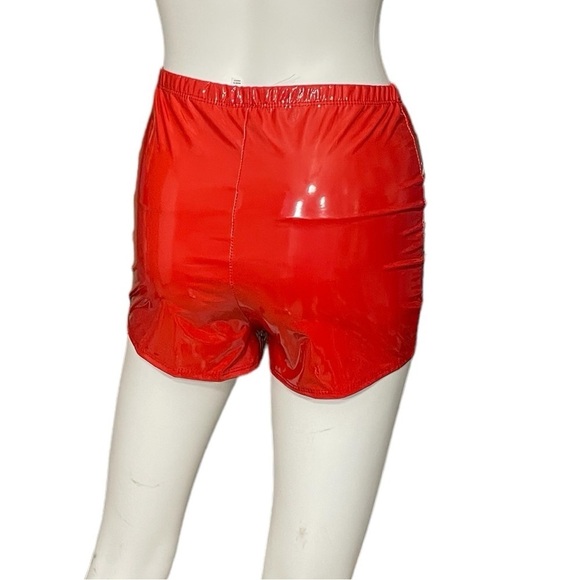 Red Mini PU Shorts
New - Picture 5 of 9